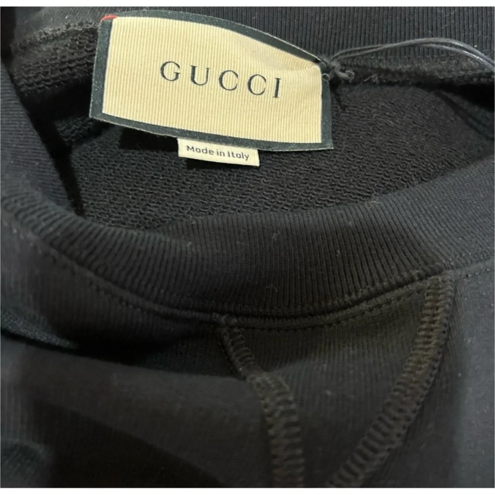 Gucci interlocking G jersey, cotton logo sweatshirt size XXL made in Italy